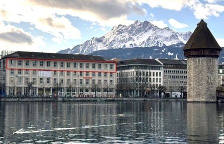 First rental - Loft with a view of the Chapel Bridge and the water tower - Photo 3
