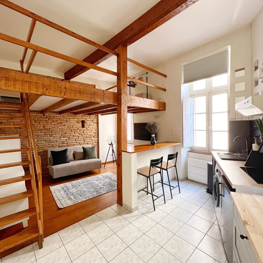 Appartement 31.77 m² - 1 pièce - Toulouse (31000) - Photo 1