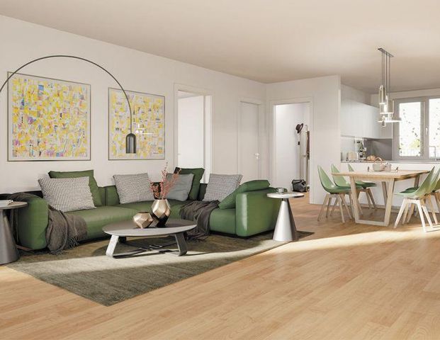 Topp moderne Mietwohnung mit Energielevel A+ | Loggia | Smart-Home | Tiefgarage | Erstbezug - Foto 1