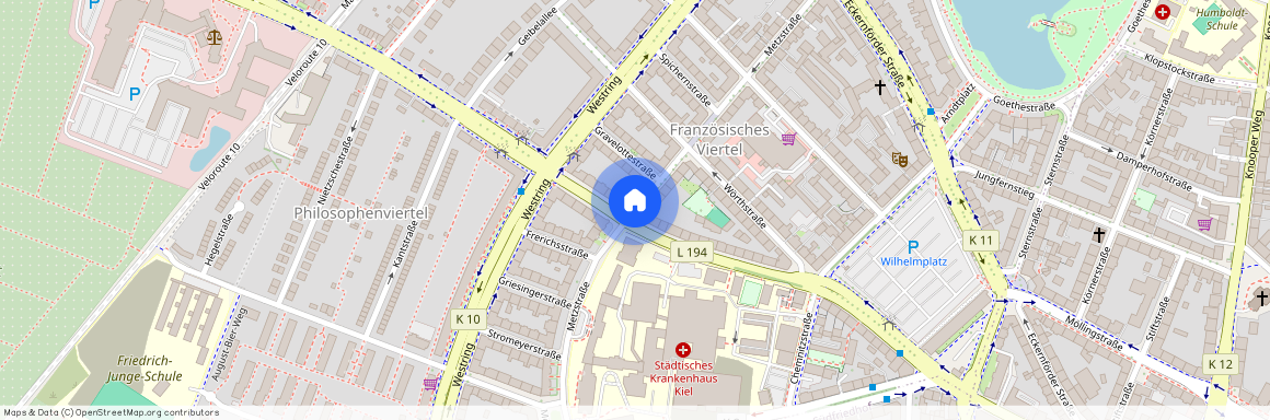 Metzstr. 18, 24116 Kiel OT Schreventeich