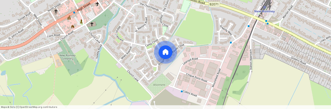 1 Maude Close, Hale Street Smithers Lane, TN28 8GL