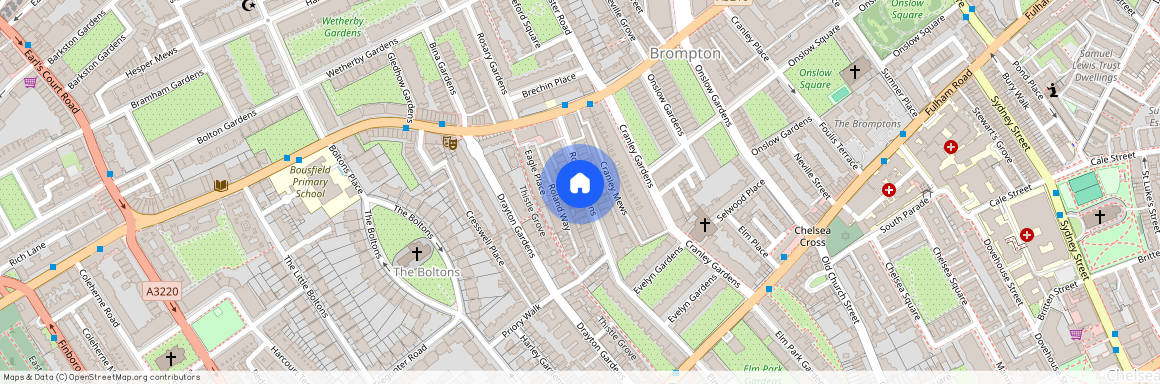 Roland Gardens, South Kensington, London, SW7