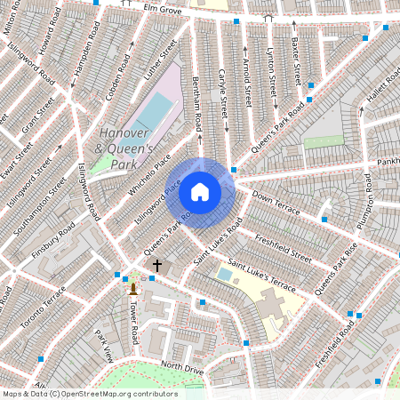 Queens Park Road, Brighton