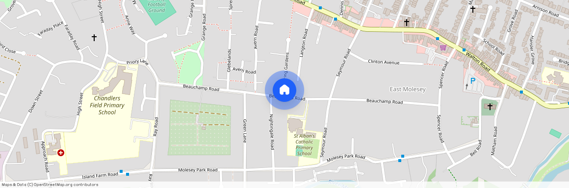 Beauchamp Road, West Molesey, Surrey, KT8