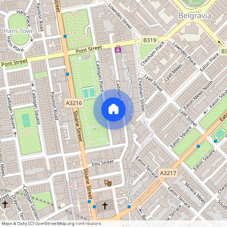 Cadogan Place, London