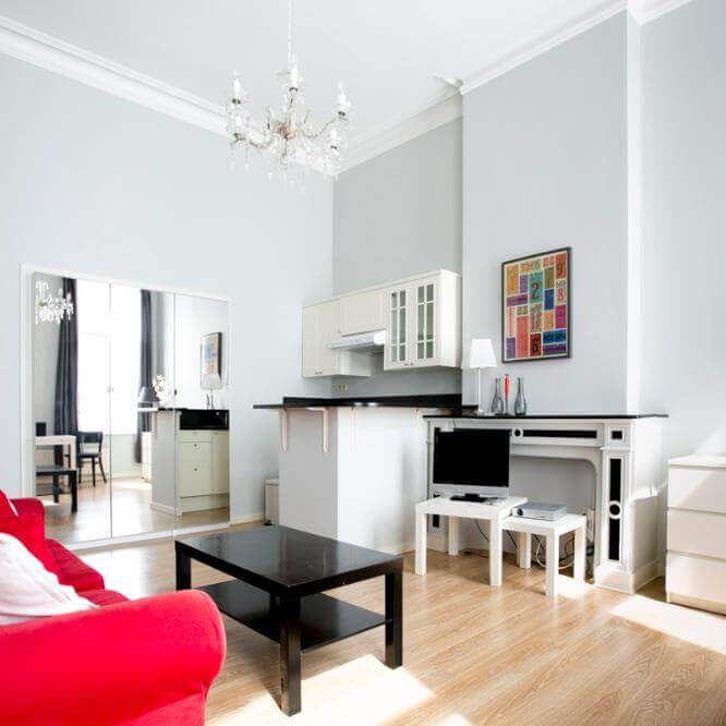 Möblierte Wohnung Brüssel, Schuman (EU District) - Foto 1