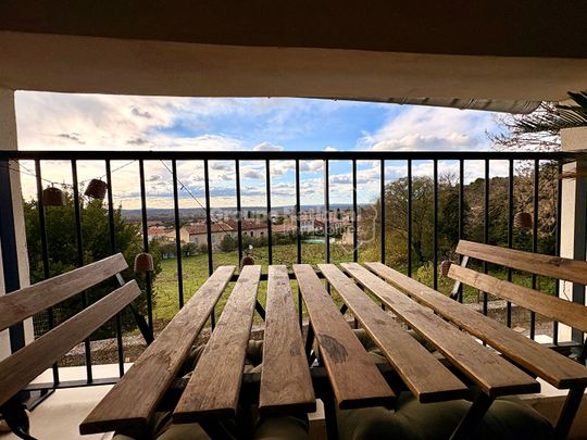 A LOUER Appartement meublé sur Chateauneuf Du Pape T2 1 chambre garage balcon, - Photo 1