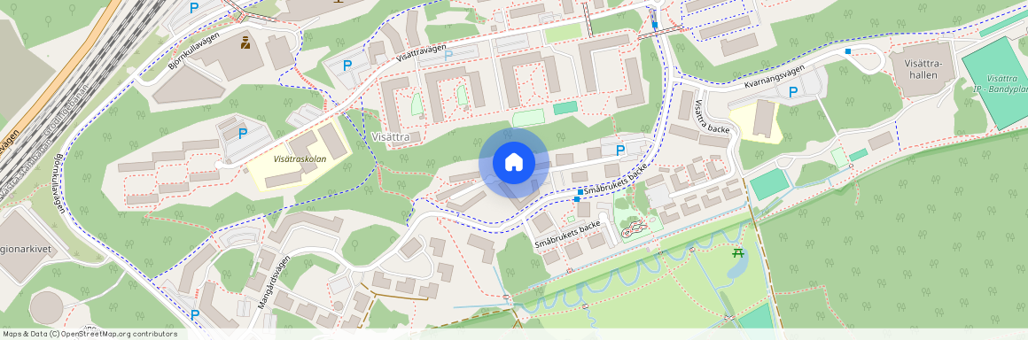 Småbrukets backe 30, Visättra