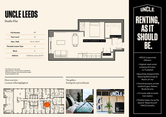 1 bedroom apartment to rent - Photo 1