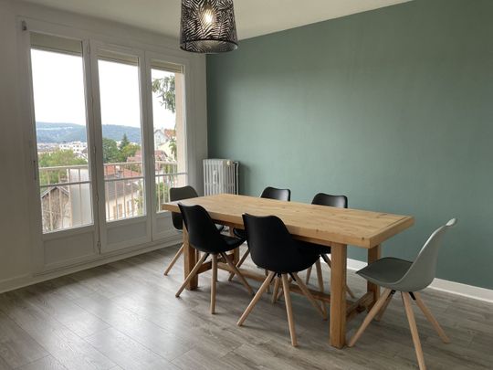 Appartement T3 Meublé avec cave, quartier des Cras à Besançon - Photo 1