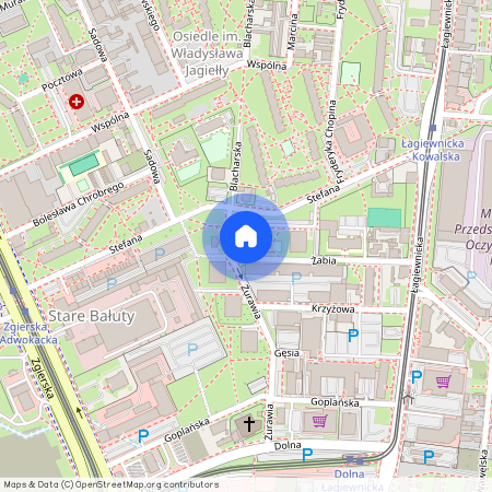 Łódź-Bałuty, Żabia, Łódź