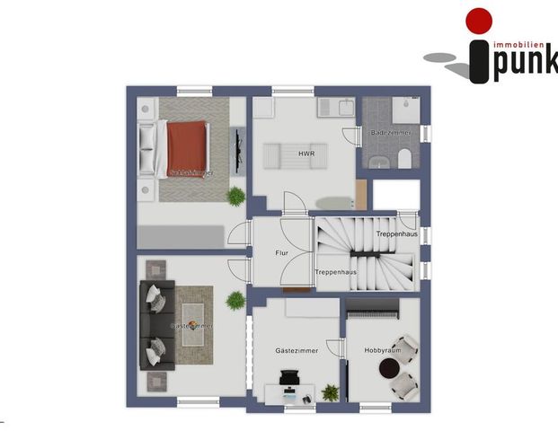 Helle 3,5 Zimmer Wohnung in zentraler Lage - Foto 1