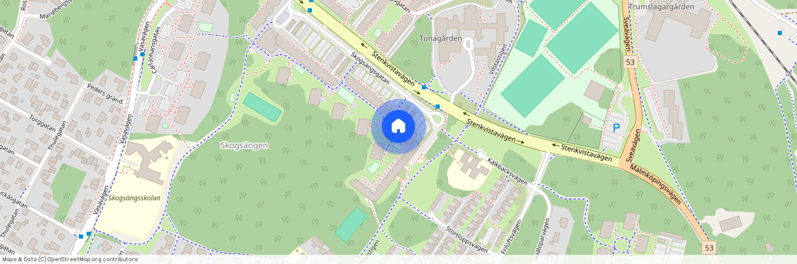 Snopptorp, Eskilstuna, Södermanland, Skogsängsgatan 18 B