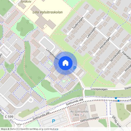 Linrepevägen, Uppsala