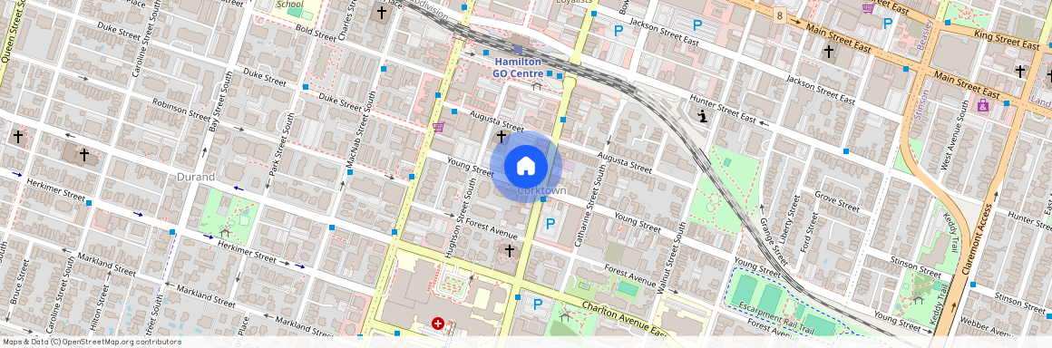 55 Young Street - Bedroom #2, Hamilton