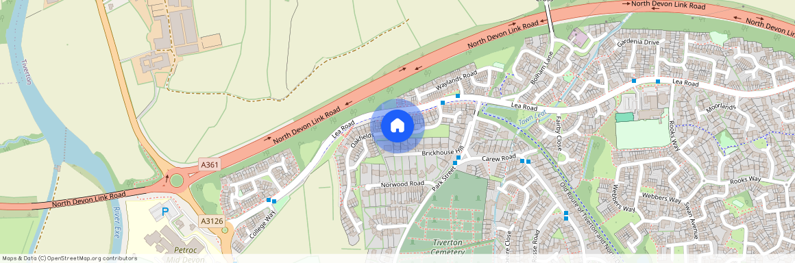 Oakfields, Tiverton, EX16