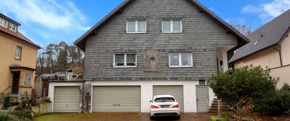 Großzügige DG-Wohnung für 2 Personen mit Einbauküche, Garage,großer Loggia mit Blick zum Fleyer Wald - Foto 1