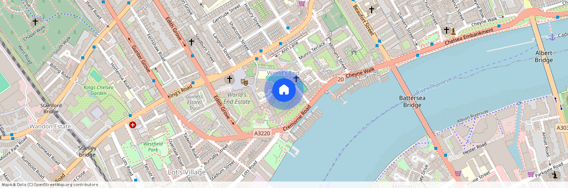 World's End Estate, Chelsea, London, SW10