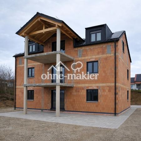 Luxuriöse Neubau 4-Zimmer Erdgeschosswohnung mit Garten in Großmehring - Photo 3