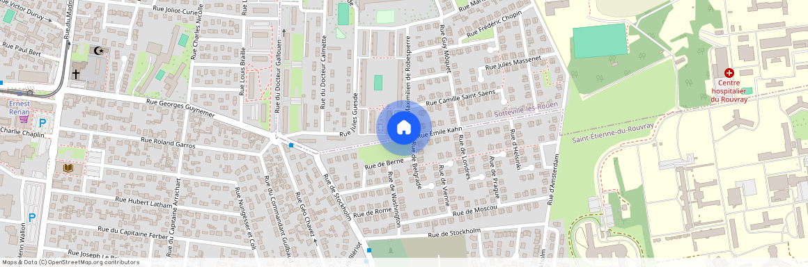 24 RUE MAXIMILIEN DE ROBESPIERRE 76300 SOTTEVILLE LES ROUEN