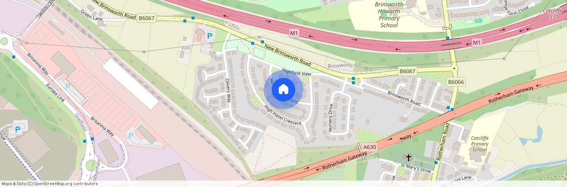 Nunnery Crescent, Catcliffe, Rotherham, S60