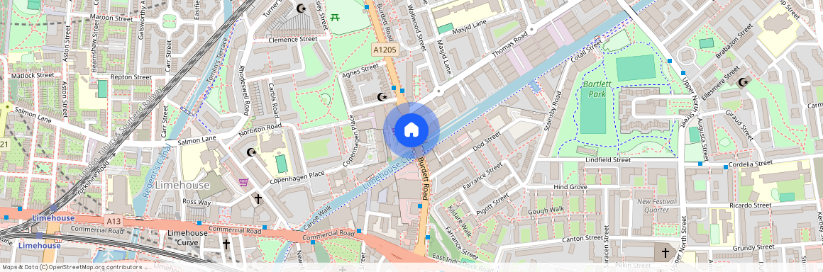 Burdett Road, London, E14