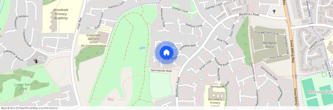 Wysall Road, Northampton (off Blackthorn Road)