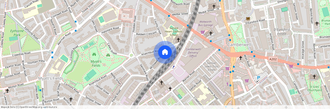 2 bed flat to let, Mcdowall Road, SE5 London