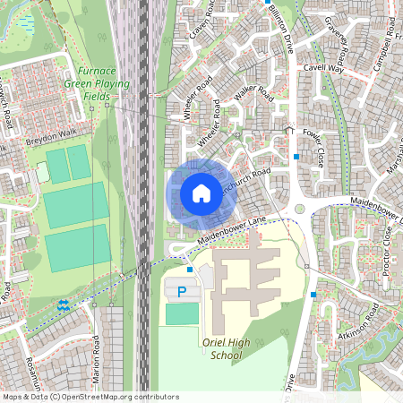 Fenchurch Road, Maidenbower, Crawley, West Sussex. RH10 7XA