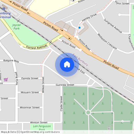 192 Forrest Avenue, WA 6230, Carey Park