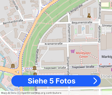 renovierte 2-Raumwohnung Innenstadt - ohne Balkon - Foto 1