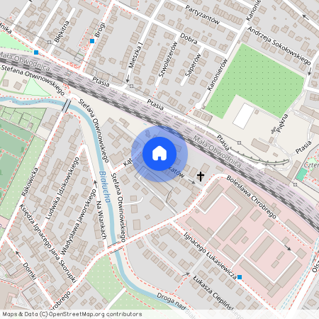 ul. Dukatów, Osiedle Oficerskie, Grzegórzki, Kraków, małopolskie