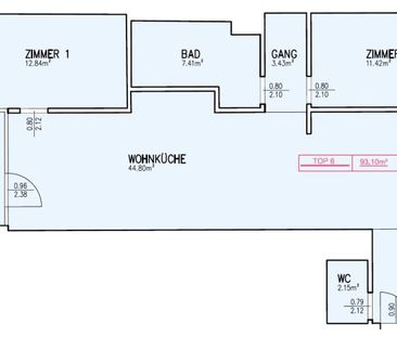 Moderne 3 Zimmer Mietwohnung mit großer Loggia in bester Lage - Photo 4