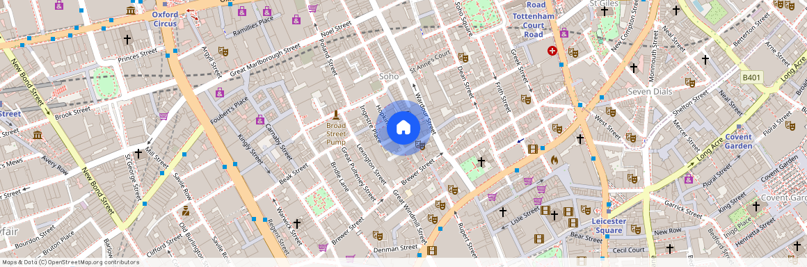 Berwick Street, London, W1F 0QT