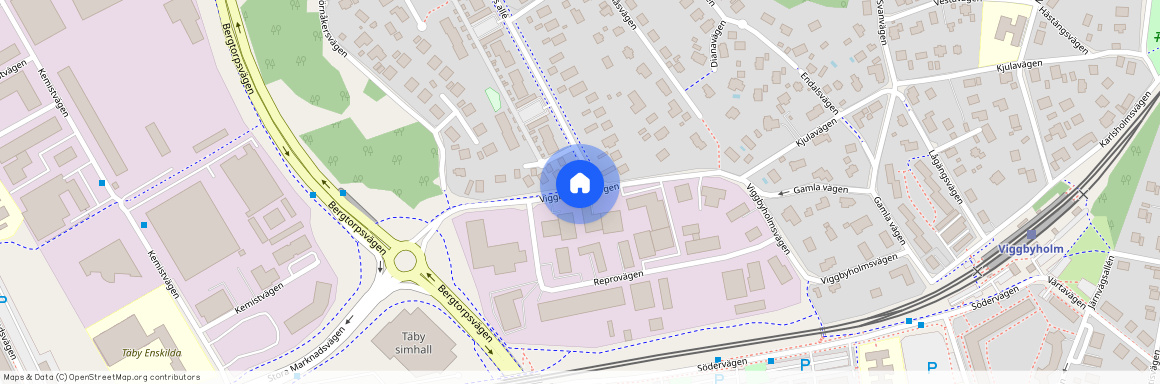 Viggbyholmsvägen, Täby