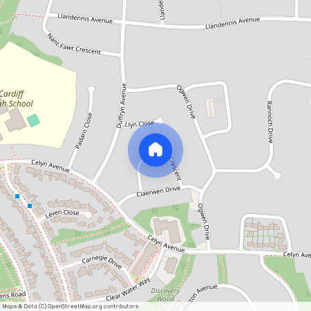 Gwynant Crescent, Cyncoed