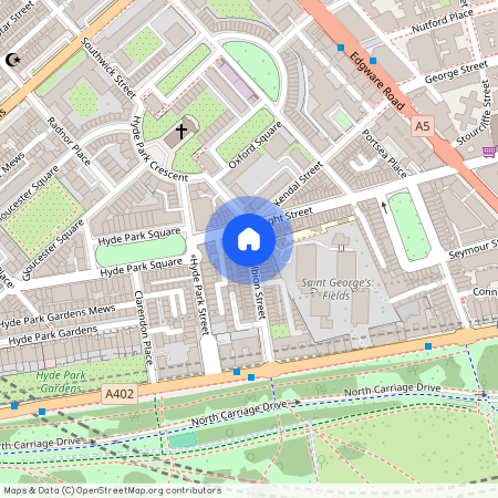 Albion Street, Hyde Park, London, W2