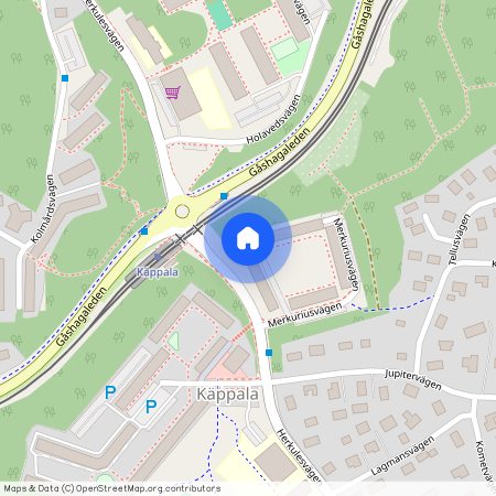 Merkuriusvägen 9, Käppala