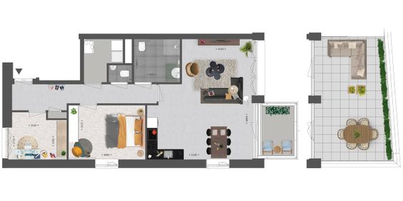 Appartement te huur: Koningsloper 449 5348 KS Oss - Foto 3