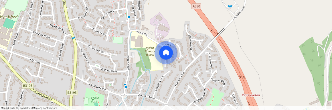 Avery Hill, Newton Abbot TQ12