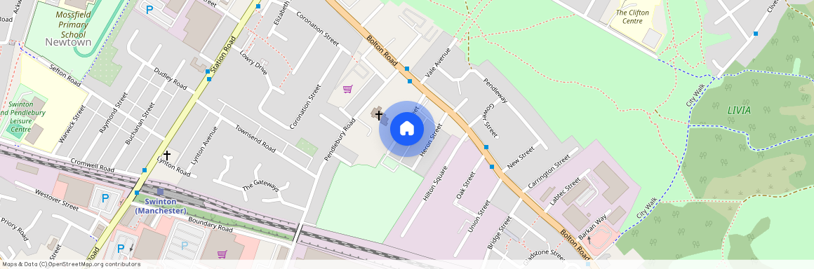 Fraser Street (EN-SUITE ROOMS Bills Inc), Swinton M27