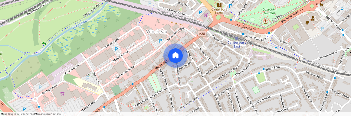 Wincheap, Canterbury, Kent, CT1