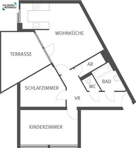 Großzügige, gemütliche 3-Zimmer Wohnung mit Loggia in Salzburg! - Photo 3