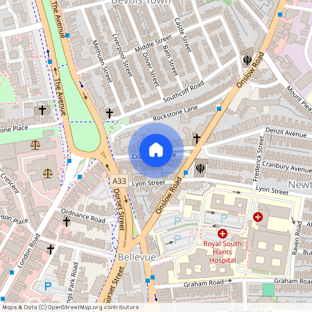 The Cranbury, Cranbury Terrace, Southampton