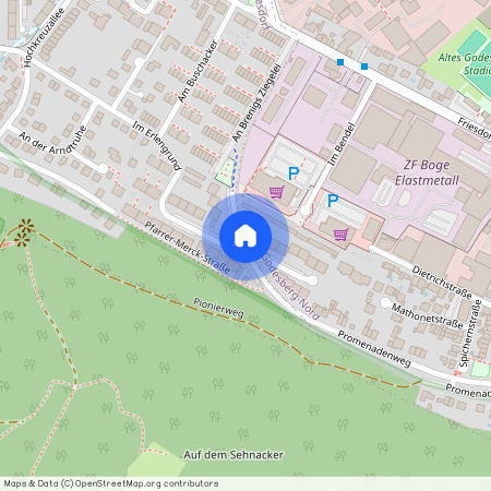 Promenadenweg, 53175 Bad Godesberg - Friesdorf