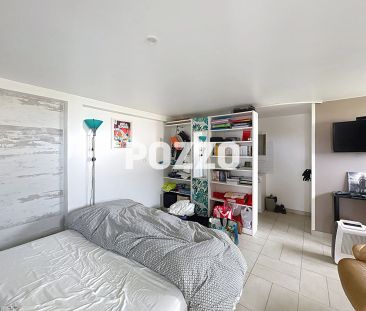 APPARTEMENT DE TYPE F1 MEUBLE A LOUER A TOURLAVILLE AVEC VUE SUR LE... - Photo 3