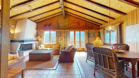 À la saison - Splendide chalet, entouré de verdure, aux Marécottes - Foto 4
