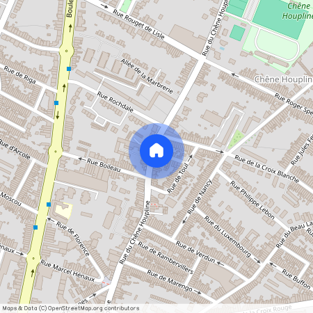 170 Rue du Chêne Houpline, 59200 Tourcoing