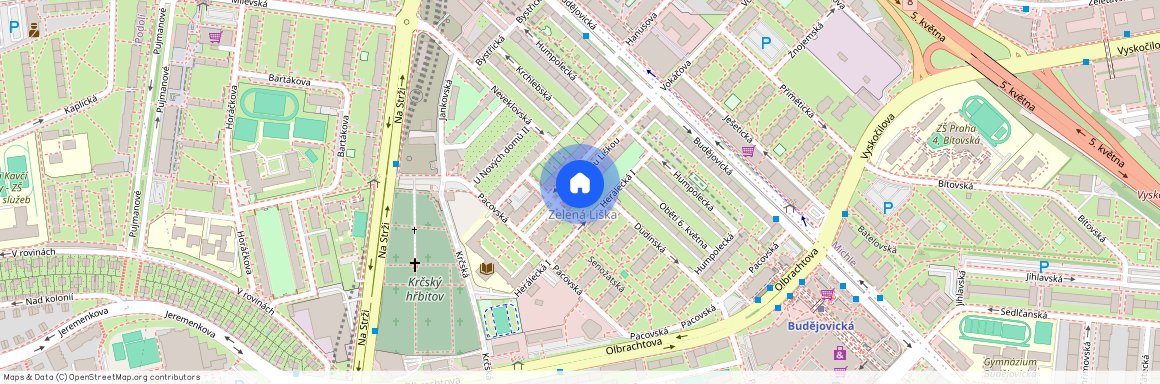 Za Zelenou liškou, Praha 4 - Krč