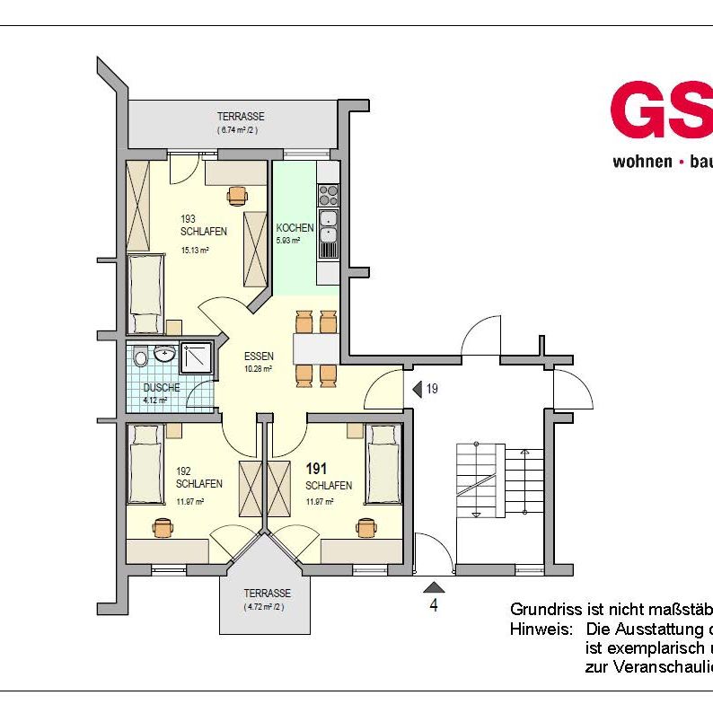 Studenten aufgepasst: Wohnheimplatz in einer WG im Studentenwohnheim in Sigmaringen zu vermieten - Photo 2